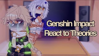 Genshin Impact React To Theories  Part 1  Credits in Desc  GenshinGacha [upl. by Minnie]