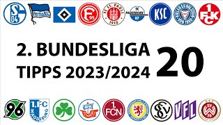 Bundesligatipps 2Liga  20Spieltag  Saison 20232024 [upl. by Breskin]