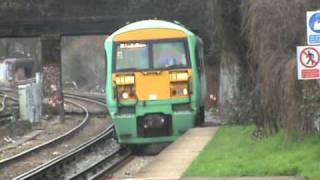 Class 456 456020 at Wandsworth Road [upl. by Nanreh549]