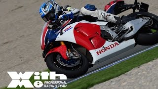 【後編】HONDA RC213VS in バレンシアサーキット｜丸山浩の速攻バイクインプレ [upl. by Anaujat618]