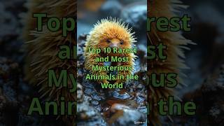 Top 10 Rarest and Most Mysterious Animals in the World [upl. by Sherill]