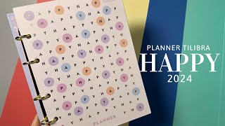 Planner Happy 2024 Tilibra [upl. by Arnulfo996]