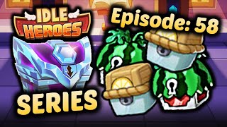 We got the BEST POSSIBLE rewards  Episode 58  The IDLE HEROES Diamond Series [upl. by Aelanna]