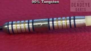 DataDart Jocky Wilson 26 gram Ghost Grip Tungsten Darts JG26 [upl. by Anirahtak]