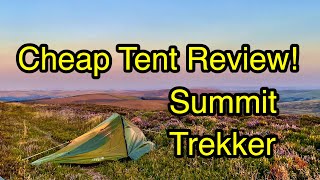 Summit Trekker 1 Person Tent Review Cheap from Amazon [upl. by Silliw712]