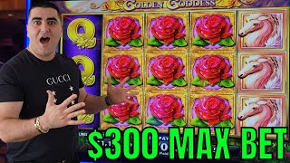 300 MAX BET MASSIVE JACKPOT On High Limit Slot Machine [upl. by Twila]