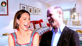 Catherines Humorous Banter Unveiled as William Rejoins Family After Overnight Work Trip [upl. by Airual99]