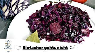 Frischen Rotkohl schneiden amp kochen  Einfach amp voller Geschmack [upl. by Ellek]