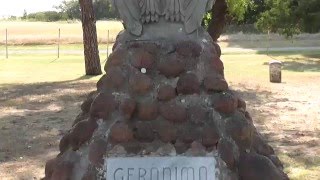 Geronimos Grave Fort Sill Oklahoma [upl. by Kaenel484]