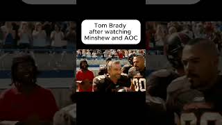 Tom Brady after watching Minshew and AOC nfl raiders tombrady [upl. by Thedric]