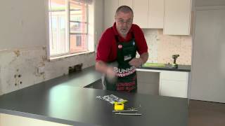 How To Install Handles On Kitchen Cabinets  DIY At Bunnings [upl. by Ahtela464]