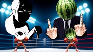 THE UBER FIGHT NIGHT  Gold Edition NikolaMX amp Zaits VS ItsWaterMelons amp Coolmicester [upl. by Warder]