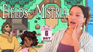 FIRST WEEK IN FIELDS OF MISTRIA a cozy demo [upl. by Cleaves]