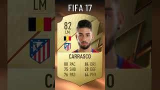 CARRASCO FIFA Evolution 🇧🇪 Fifa 14  Fifa 23 [upl. by Cowden552]