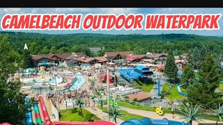 Camelback Mountain Outdoor Waterpark  Pennsylvania Waterpark Review Best Place For Summer Vacation [upl. by Pete]