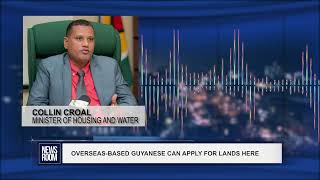 OVERSEAS BASED GUYANESE CAN APPLY FOR LANDS HERE [upl. by Lukas]