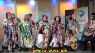 Soweto Gospel Choir  Emarabini on BT Edmonton [upl. by Aryajay46]