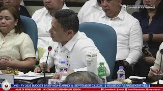 COMMITTEE ON APPROPRIATIONS  BUDGET BRIEFINGHEARINGS OF THE FY 2025 PROPOSED BUDGET DepEd [upl. by Nettie778]