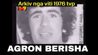 Agron Berisha  Arkiv 1976 nga TVP [upl. by Alfonse]