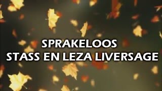 Sprakeloos Lyrics  Stass amp Leza Liversage [upl. by Htebazle425]