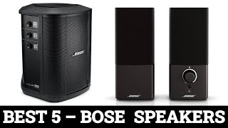 Top 5 Best Bose Speakers Review 2024 [upl. by Urbana]