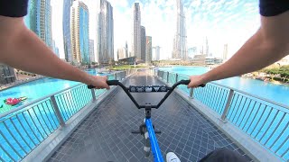 POV BMX Bike Riding in Dubai [upl. by Atilrak]