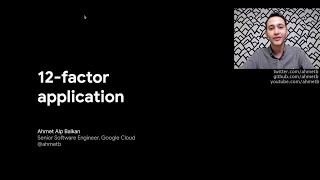 Modern uygulamaları tanımlayan 12Factor App modeli nedir [upl. by Brigham49]