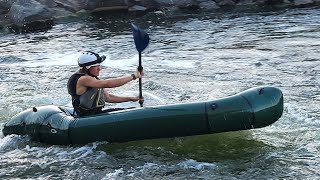 Packrafitng Whitewater Parks Colorados Front Range Clear Creek Lawson and Confluence Park [upl. by Akeyla738]