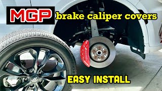 Installing Brake Caliper Covers  Quick and Easy [upl. by Ibur]