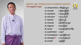 Grade 10 သင်ရိုးသစ်  Math Chapter 1 Part I [upl. by Needan]