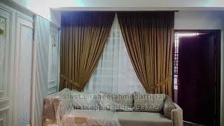 How to Double curtains Fitting [upl. by Yolanda918]