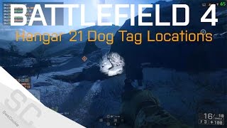 All Known Phantom Dog Tag Locations  Hangar 21 Final Stand  BF4 [upl. by Trixy247]