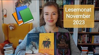 Lesemonat November 2023  Gelesene Bücher [upl. by Kathrine]