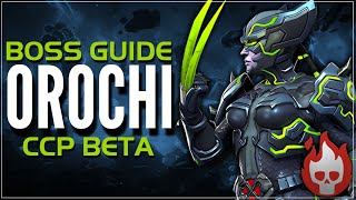 MCOC Act 91 Boss  OROCHI  Full Breakdown Guide CCP BETA [upl. by Yahsat]