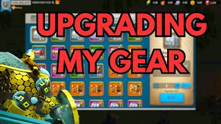 Upgrading MY INFANTRY GEAR for KVK Rise of Kingdoms [upl. by Enyrat]