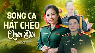 Song ca hát chèo quân đội  Thùy Linh Ngọc Sơn Thế Quỳnh  3 đồng chí nhà hát chèo quân đội [upl. by Joanne]