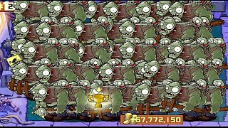 Backyard Full of Gargantuar  Plants vs Zombies  Mini Games iZombie  Completing 3 Level [upl. by Irep744]