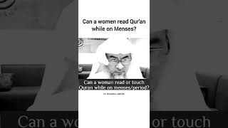 Can a Woman Read or Touch the Quran During Menstruation islamwomaninislammenstruationinislam [upl. by Areek]