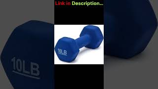 Amazon Basics Neoprene Dumbbell Hand Weights Boost Strength Fight Fatigue Top Fitness Deal Set o [upl. by Lokim762]