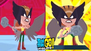 Teen Titans Go Figure Hawkgirl Tournament TEEN TITANS GO GAME [upl. by Ana]