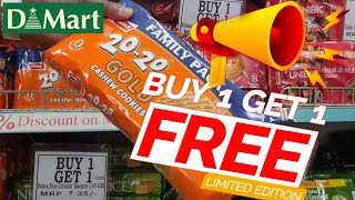 D Mart Latest Offers On Snacks amp Biscuits  D Mart Latest Buy1 Get1 Sale  D Mart New Grocery Sale [upl. by Charlet]