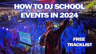 DJ Gig Log  The ULTIMATE Guide for School Dances  Proms [upl. by Tenej221]