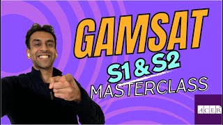 GAMSAT Webinar Section 1 amp Section 2 Made Easy [upl. by Noiroc]