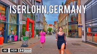 Iserlohn Germany  Walking tour in Iserlohn in Germany 4k HDR [upl. by Tristan305]