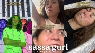 SASSA GURL FUNNY TIKTOK COMPILATION [upl. by Marigold112]