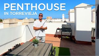 Penthouse in Spain 🌊🌴 Duplex penthouse with private solarium and community pool in Torrevieja [upl. by Noeruat818]