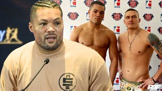 JOE JOYCE REACTS TO OLEKSANDR USYK CALLING HIM HIS quotEASIESTquot OPPONENT [upl. by Felicity874]