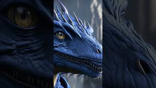 Saphira Blue Female Dragon Eragon 2006 FantasyAdventure Movie [upl. by Ancell]