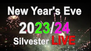 LIVE 🔴 New Years Eve Fireworks Vienna 2024 [upl. by Aimaj]