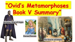 Ovids Metamorphoses Book V Summary [upl. by Semmes]